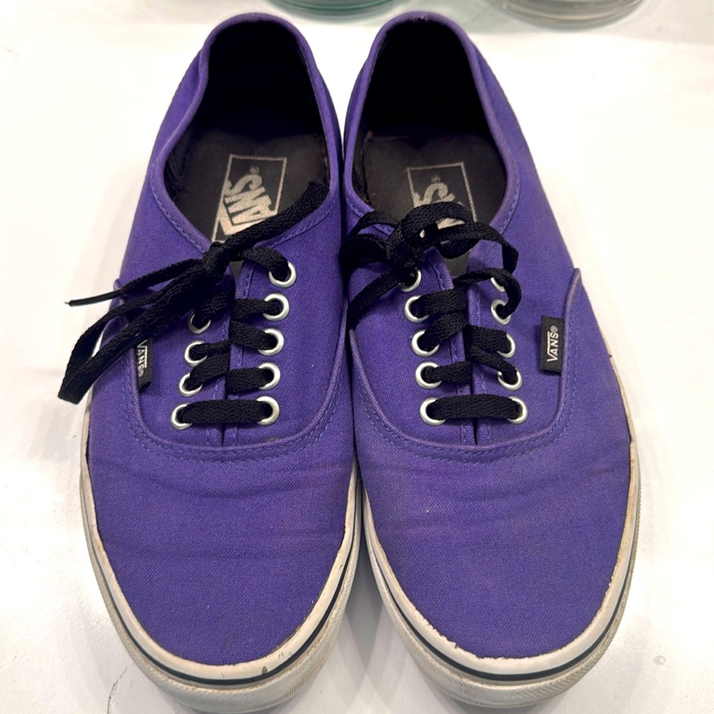 Purple Vans Women’s size 9